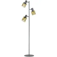 Expo ETH Sledge Glass Vloerlamp 3x E27 Green Glas