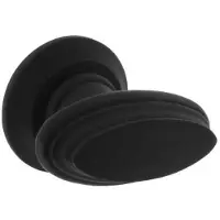 Intersteel Knopkruk Tondo met randje - zwart