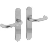 Intersteel Deurkruk Rond op blind schild - RVS