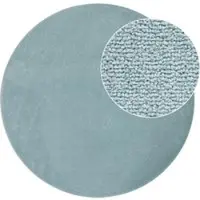 Tapis.fr Tapijt Portivo turquoise 160 cm rond