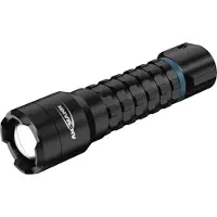 Ansmann LED Taschenlampe Survival TS3000RF wiederaufladbar 1600-0712 Zaklamp SMD LED werkt op Li-ion oplaadbare batterij of batterijgevoed 15 h 223 g