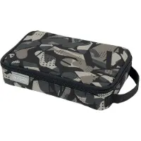 Herlitz 300001577 Etui "Camo Grey" (dubbel)