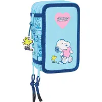 Safta Pennentas met accessoires, Love, blauw, 12,5 x 19,5 x 5,5 cm, 37 stuks
