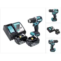 Makita DDF 487 RF accuboormachine 18 V 40 Nm borstelloos + 2x accu 3.0 Ah + lader