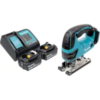 Makita DJV 180 SFX accu-decoupeerzaag 18 V 135 mm + 2x accu 3,0 Ah + oplader