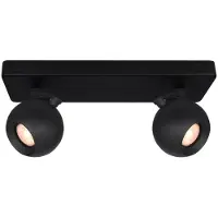 Artdelight Spot Bolero 2 lichts balk zwart