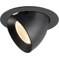 SLV Inbouwspot Numinos Gimble XL zwart 2700K - 40gr