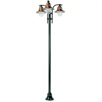 Ks Verlichting Klassieke tuinlamp Toscane antraciet