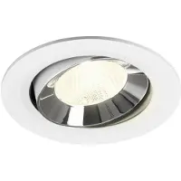 SLV Inbouwspot Numinos Move L wit/chroom 4000K - 40gr