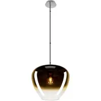 SLV Glazen hanglamp Pantilo Ø 40cm - goud