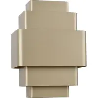 Artdelight Wandlamp Layers B 20 cm champagne