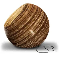 Think Paper Vloerlamp Globe 64 cm