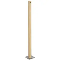 HerzBlut Led Vloerlamp Leonora 122 5 Cm Oak Nature