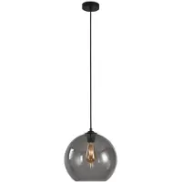 Artdelight Hanglamp Marino Grijs Glas Oe30 Cm