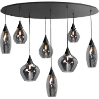 Highlight Hanglamp Cambio 8lichts ovaal