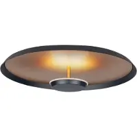 Highlight Plafondlamp Oro Ø 35,5 cm mat goud-zwart