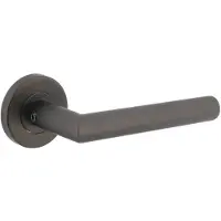 Intersteel Strakke deurklink Hoek 90 antraciet