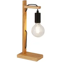 Searchlight Tafellamp hout Woody