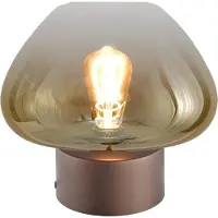 Masterlight Tafellamp Genua 29 cm cacao