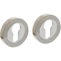 Intersteel Rozet Tira profielcilinder rond chroom