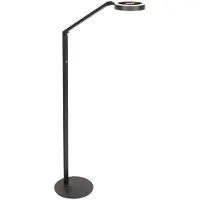 Steinhauer Zwarte vloerlamp Ringlux 4138ZW 1000 Lumen