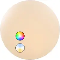 Garden Lights Bollamp 12V | Round 40 | RGB + 2700-6500K | Ø 40 cm | 5W