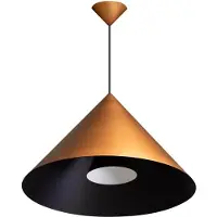 Eth Dillon hanglamp 1 x E27 D55xH35cm light copper