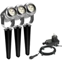 Gardenlights Prikspot Jard Set Van 3 Richtbaar
