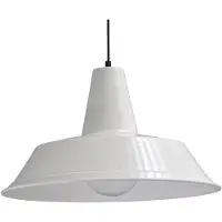 Masterlight Retro witte hanglamp Industria 45