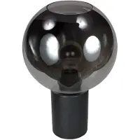 Steinhauer Tafellamp Bloeba bol smoke glas Ø 25cm