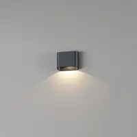 Artdelight Wandlamp Diaz 1L Zwart