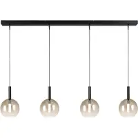 Masterlight 4L hanglamp Ø17cm Lido Ball met gold-fading glas