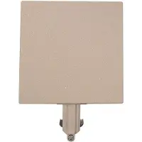 Highlight Track Rail Eindvoeding Afdekkap Zand