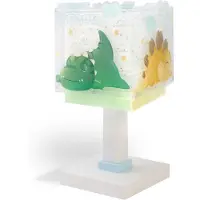 DALBER Tafellampje Baby Dinos blauw