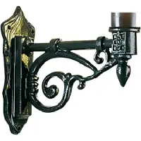 Ks Verlichting Nostalgic wall support Edam groen