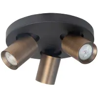 Highlight Opbouwspot Oliver 3 Lichts Brons