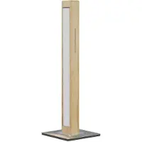 HerzBlut Led Tafellamp Leonora 51 Cm Oak Nature