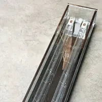 Authentage Lamp Vitrine 2L XXL landelijke stijl