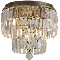 Searchlight Plafondlamp Empire Antiek Messing Ø 34cm