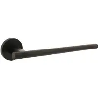 Intersteel Deurkruk Shiraat 250mm op rozet éénzijdig verdekt (rechts) - Zwart