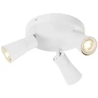 SLV Ronde spot Puri 2.0 Cone wit 3-lichts