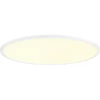 SLV Plafonniere Panel Ø 60cm wit - 3000K/4000K