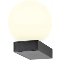 SLV LED Wandlamp | 1X G9 Max 5W | IP20 Dimbaar Zwart | SUN