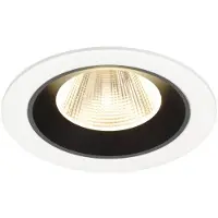 SLV Inbouwspot Numinos M wit/zwart 3000K - 20gr