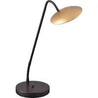 Masterlight Flex tafellamp Scala zwart met goud