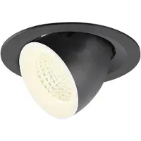 SLV Inbouwspot Numinos Gimble M zwart/wit 4000K - 55gr