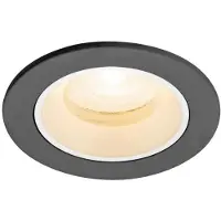 SLV Inbouwspot Numinos XS zwart/wit 2700K - 20gr