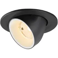 SLV Inbouwspot Numinos Gimble S zwart/wit 2700K - 55gr