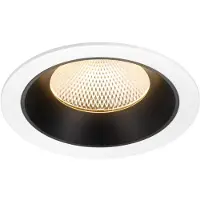 SLV LED Inbouwarmatuur Ø145mm | 24W 2700K 3500lm 927 IP20 | DALI | NUMINOS