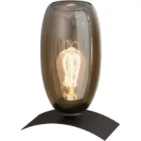 Masterlight Tafellamp Olive Ø12,5cm glas - cacao